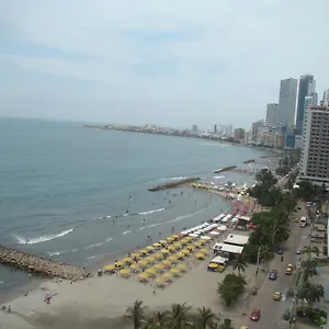  Apartamento , Vista A La Ciudad Antigua Y Playa Colombia